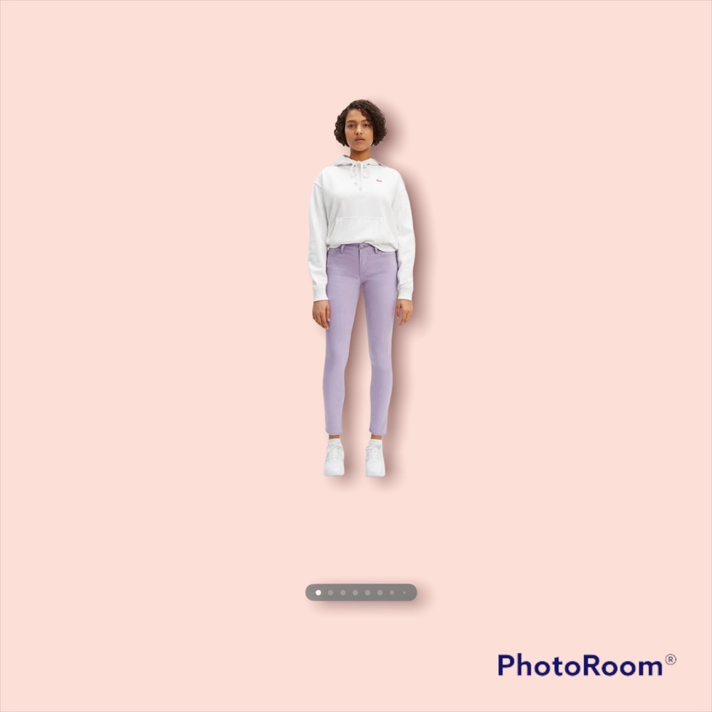 710 Super Skinny Sateen 26 Lavender Levi’s